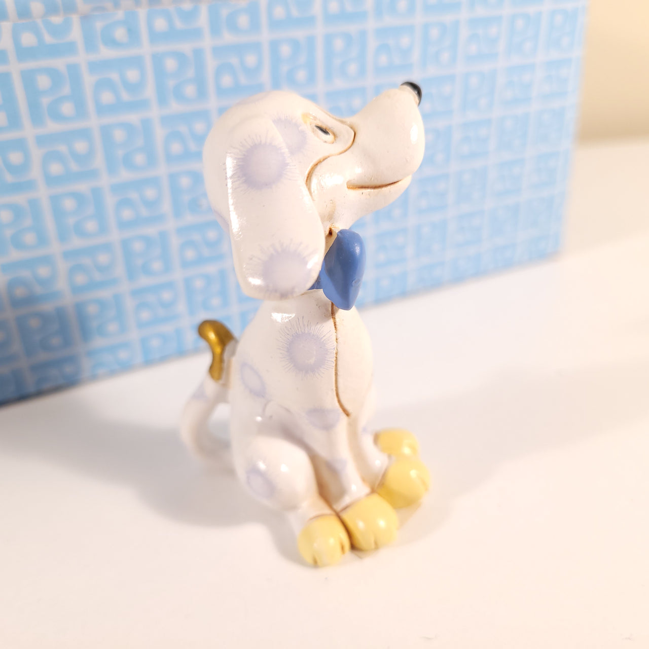 STOCK OFFERTA: Bomboniera cagnolino bianco e azzurro, 60 pezzi