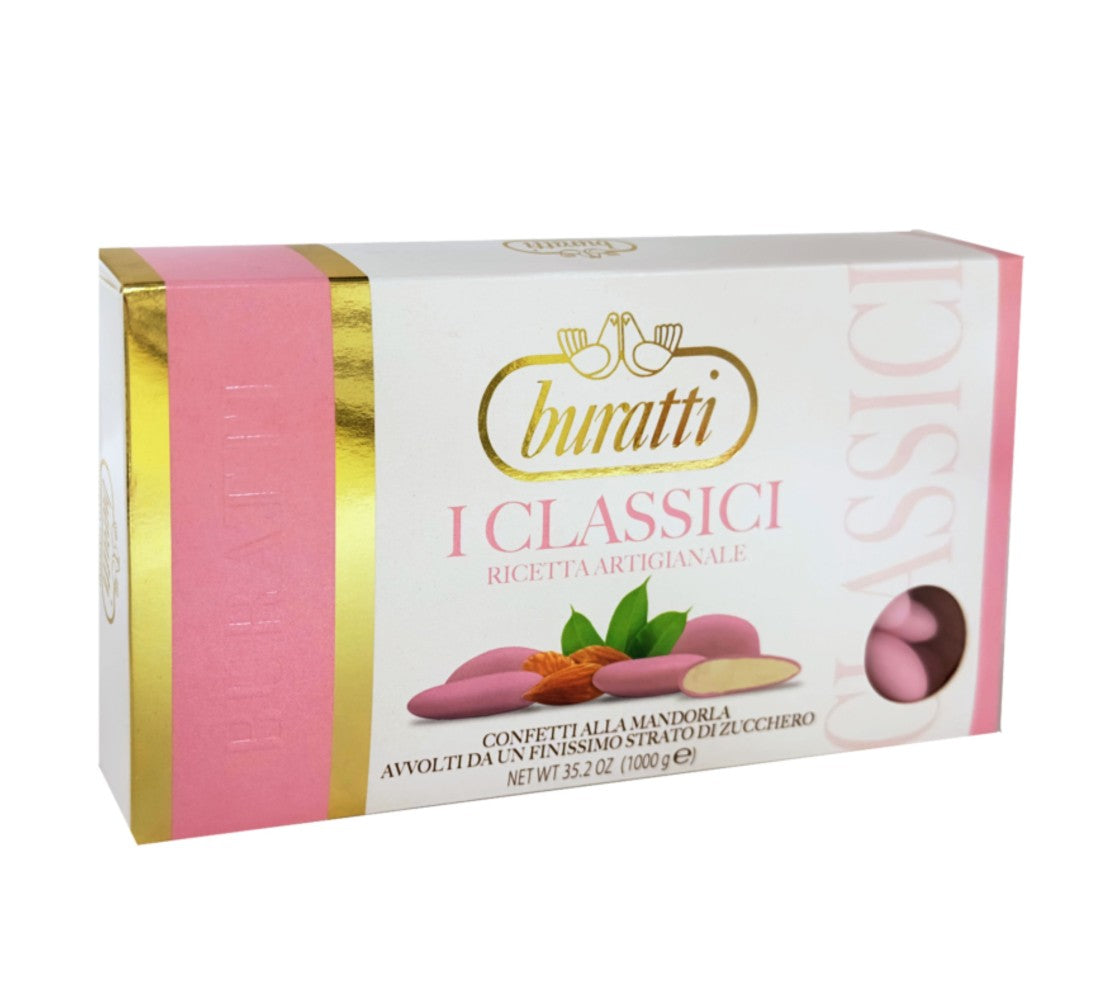 Confetti mandorla intera pelata, 3 colori