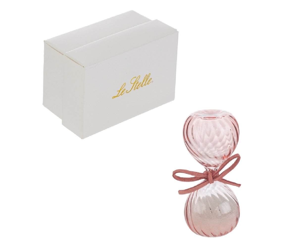 Clessidra rosa, 8 cm