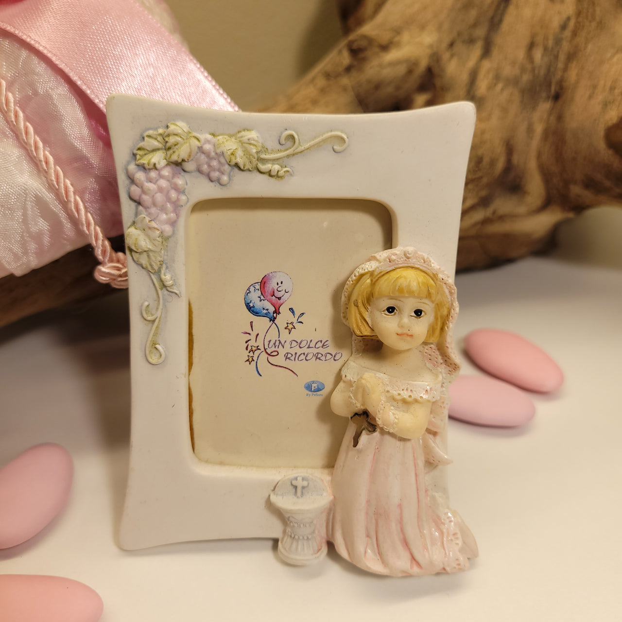 STOCK OFFERTA: Cornice portafoto Comunione bimba, 50 pz