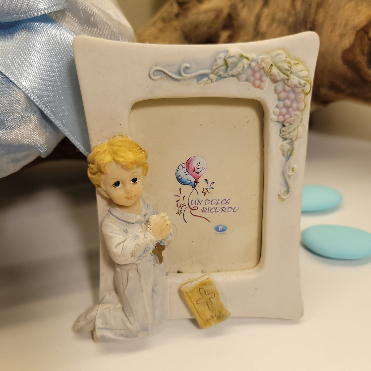 STOCK OFFERTA: Cornice portafoto Comunione bimbo, 50 pz