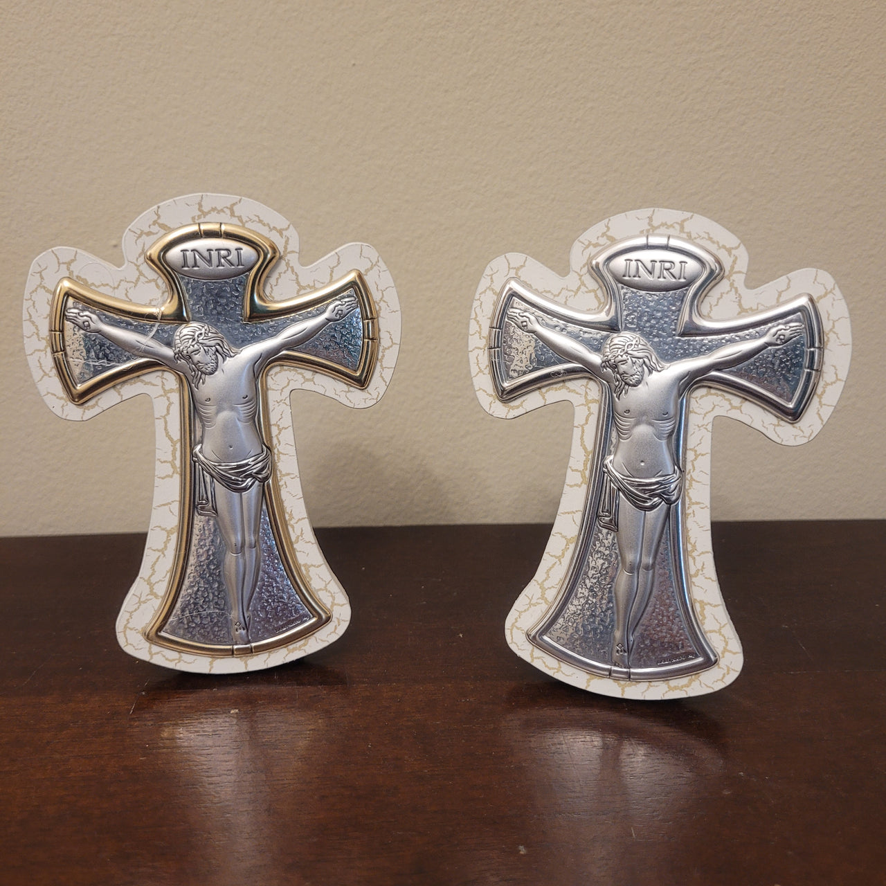 Crocifisso argento, 2 modelli