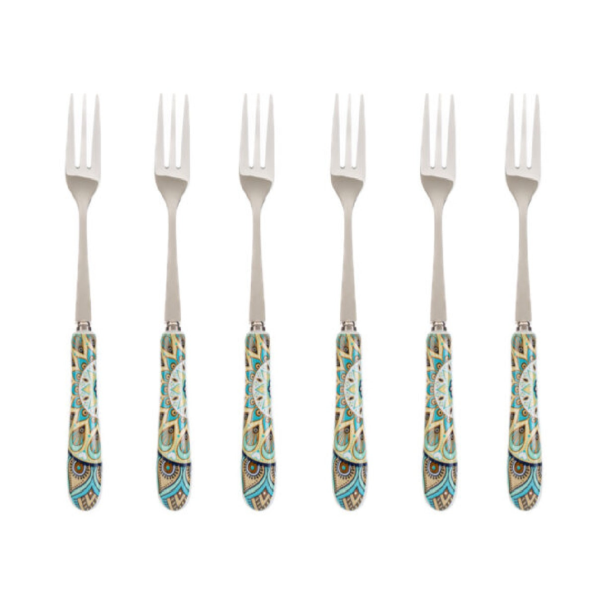 Cashmere: set di 6 forchettine