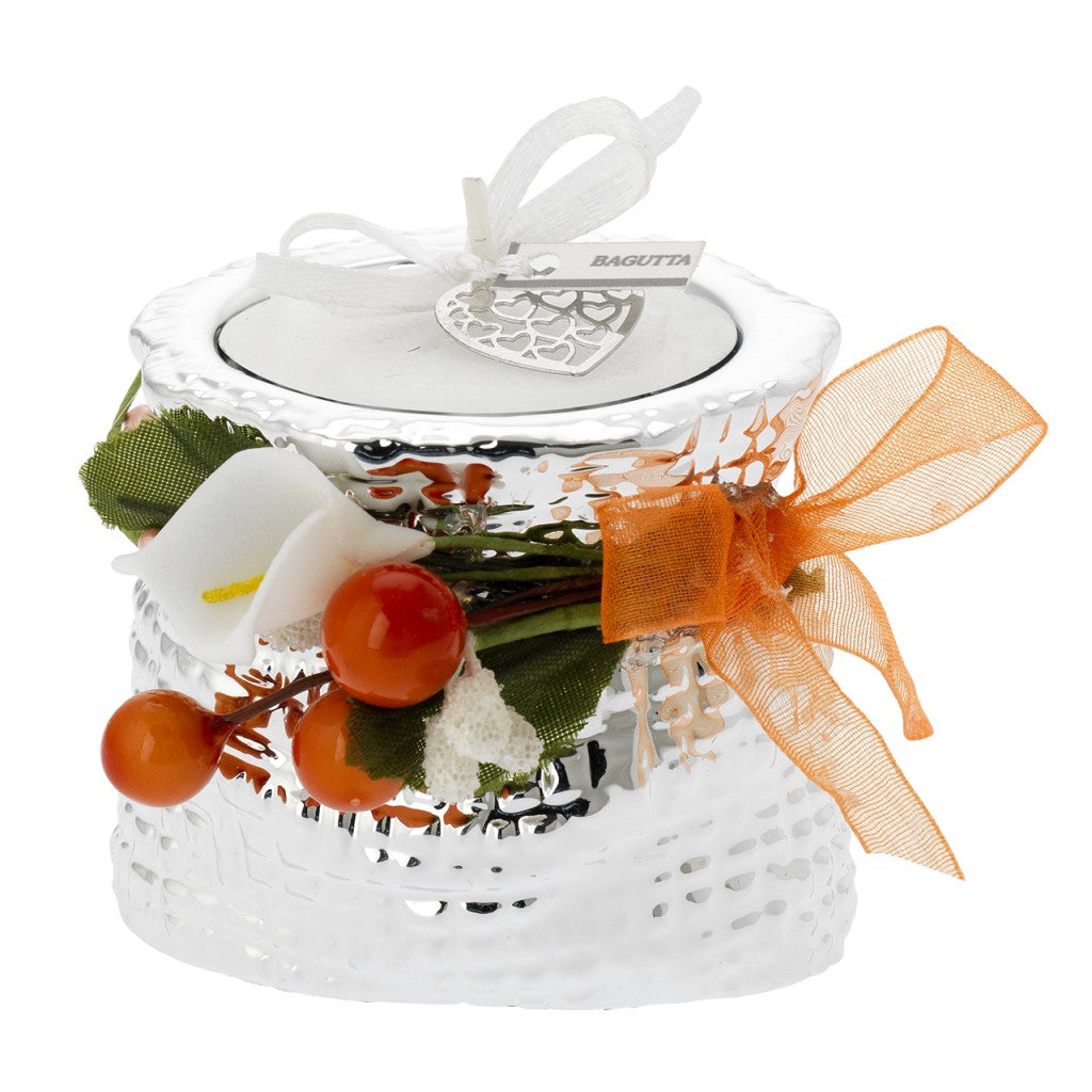 Portacandela mini sacco con tealight Bagutta, 6 colori