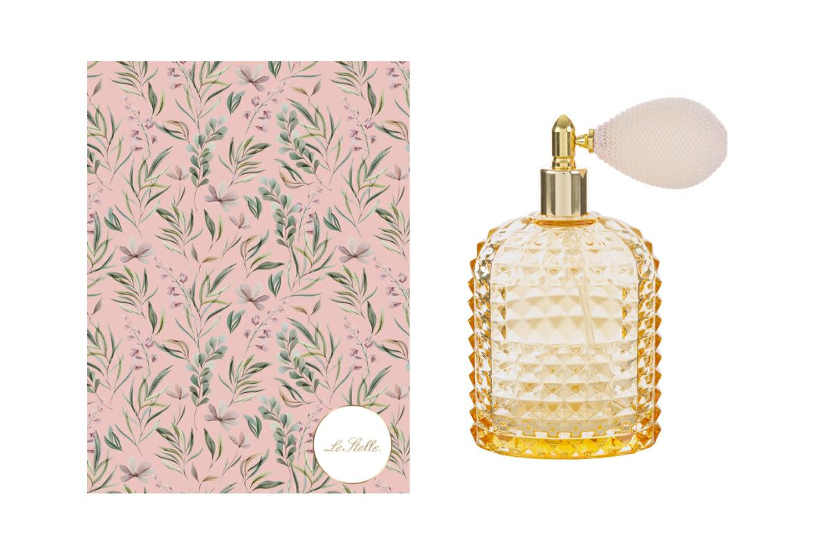 Portaprofumo spray in vetro ambra, 100 ml