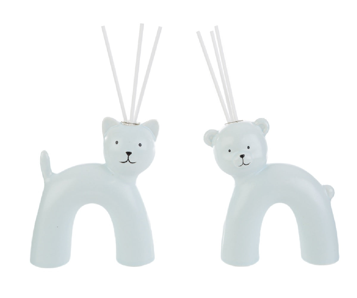 Bomboniera profumatore gatto azzurro