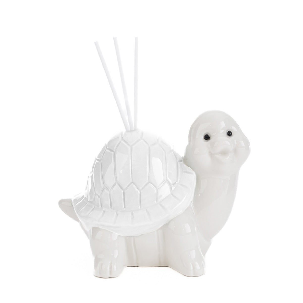 Tartaruga in porcellana bianca profumatore