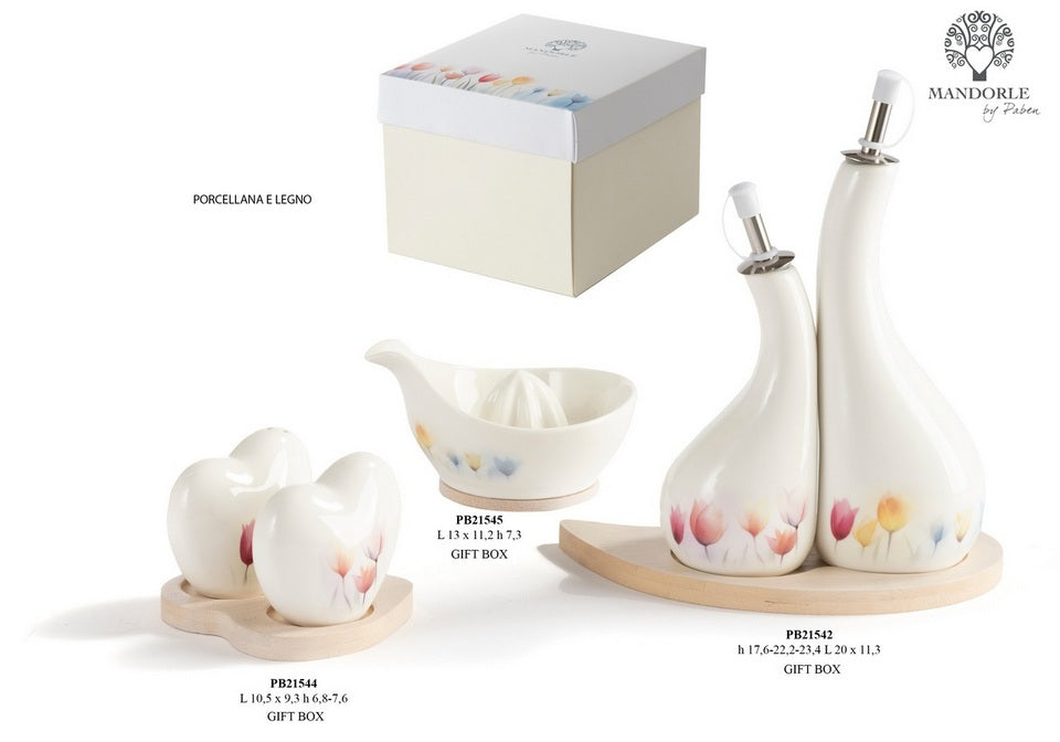 Tupilani: sale-pepe, set olio-aceto e spremiagrumi, bomboniere matrimonio novità 2026