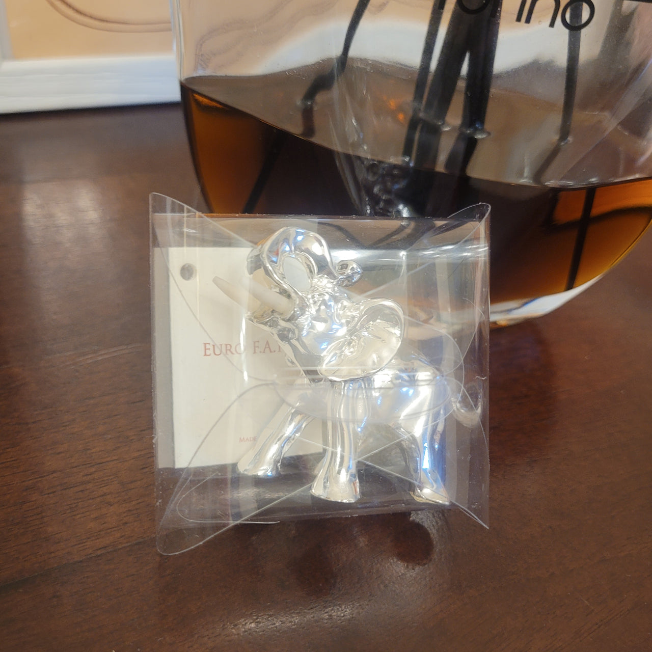 STOCK OFFERTA: Elefantino argentato, 28 pezzi