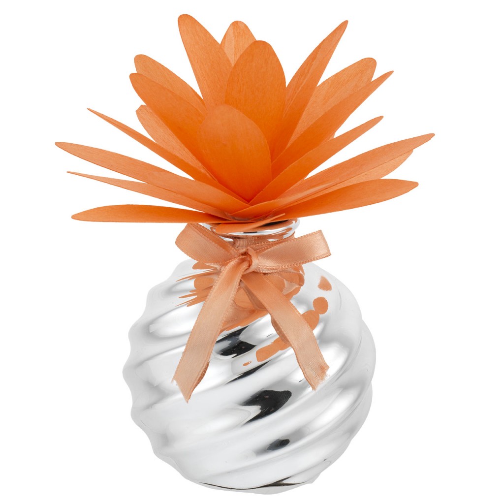 Sfera diffusore di profumo per ambiente con Dalia in legno