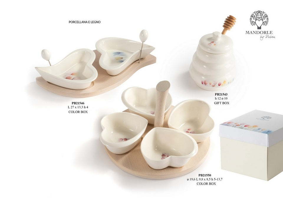 Tupilani: vasetto per miele, antipastiera e ciotoline, bomboniere matrimonio novità 2026