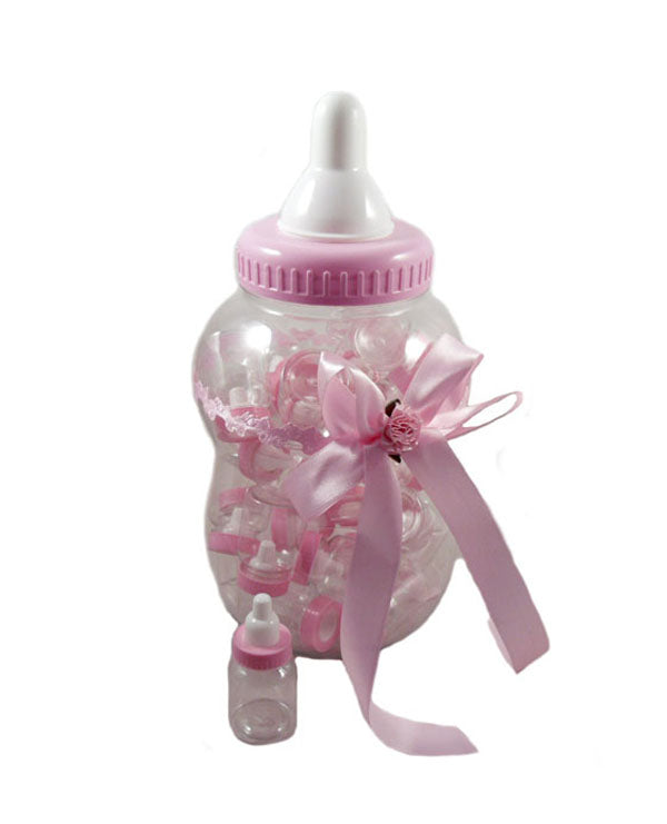 Bomboniere nascita battesimo sacchettino rosa con espositore carrozzina –  Bomboniere Infinity