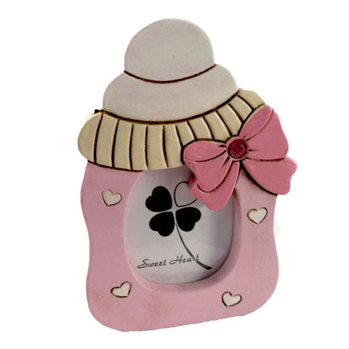 STOCK OFFERTA: Cornice portafoto biberon rosa, 65 pz