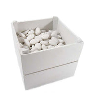 cassettina legno bianco confettate