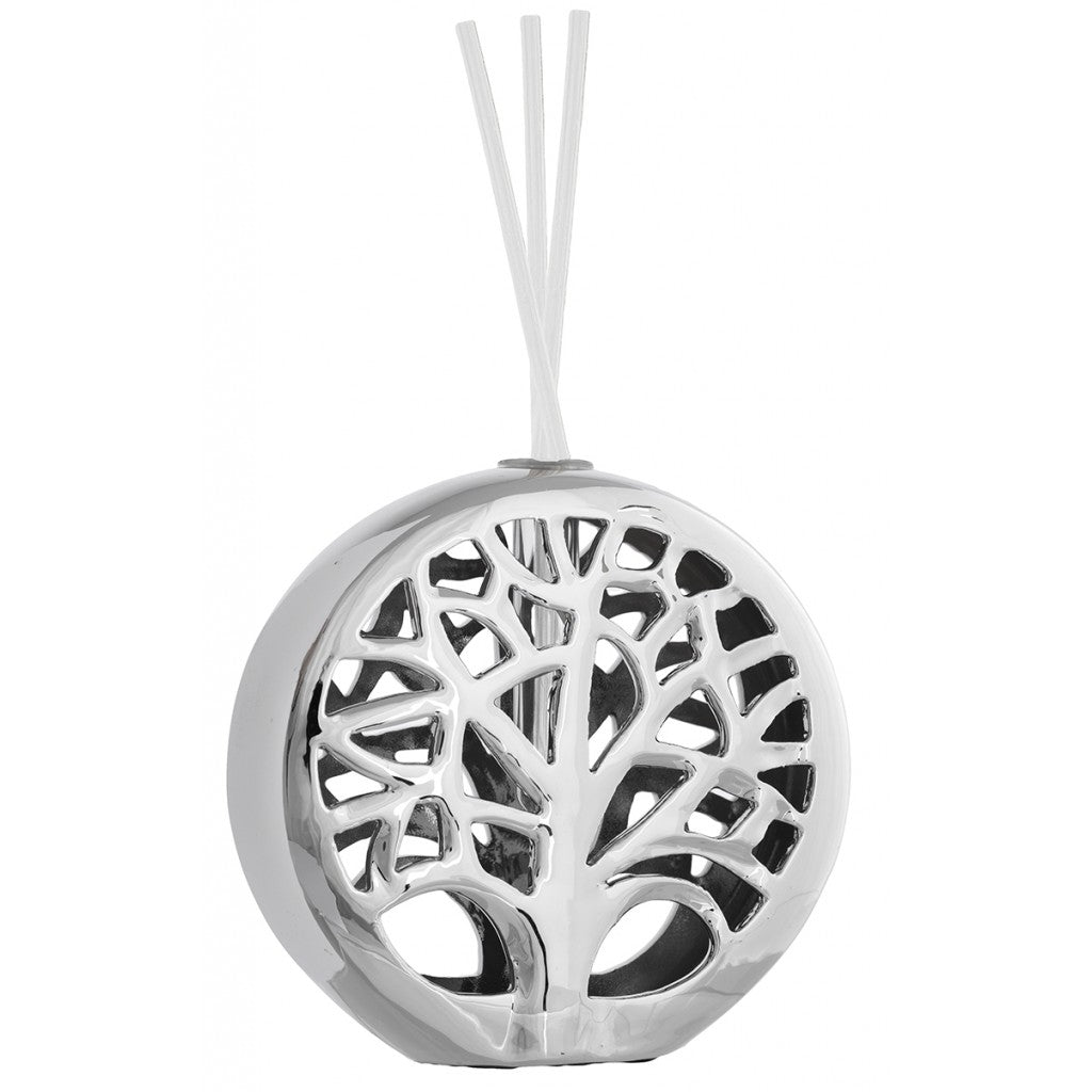 Diffusore profumo albero della vita tondo lucido