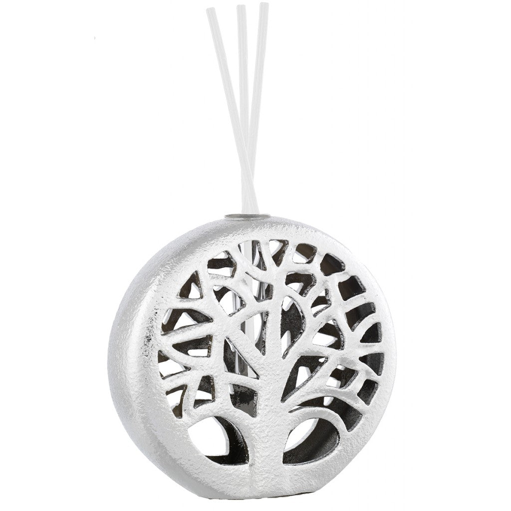 Diffusore profumo albero della vita tondo satinato