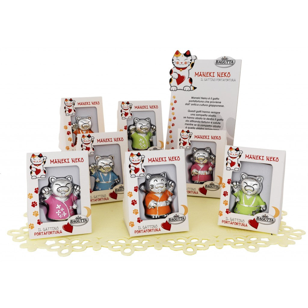 Bomboniere Maneki Neko gatto portafortuna